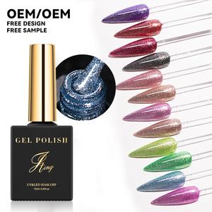 JTING Esmalte de Uñas en Gel de Alta Densidad, 24 Colores Brillantes, Platino, OEM, ODM, Marca Privada, Muestras Gratis, Servicio de Diseño - Product Image 1