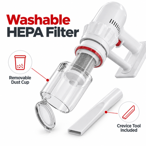 Aspirateur balai haute puissance 400W, aspiration 13KPA, bac à poussière 0,7L, filtre HEPA, cordon 4M, aspirateur portable pour la maison, OEM ODM - Product Image 4