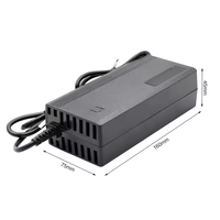 Chargeur de batterie intelligent populaire 12,6 V pour 4 cellules 16,8 V 10 A, détection automatique LiFePO4 Lithium-Ion, charge rapide, adaptateur prises UE/US