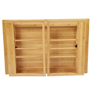 <b>Bamboo</b> Computer Desk 75.5X50X35Cm Foldable Rectangular Study <b>Table</b> For Children Adults Students Dormitory Use - Product Image 5