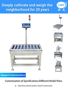 J-sky Hochpräzise nicht angetriebene industrielle Förder walzen waage Automatische Gewichts sortiermaschine 100 Grenzen Alarm ODM OEM Trommel waage - Product Image 4