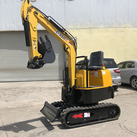Mini Home Excavator, 1 Ton, Free Shipping Across Malaysia