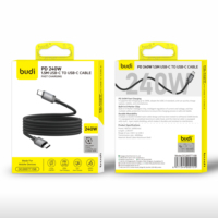 Tendencia 1,5 M 240W 100W Usb 2,0 Cable 48V 5a Usb C a Usb C Cable de carga súper rápida Cables de datos para teléfonos I 15 A Android Pc
