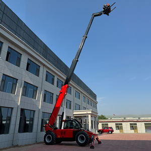 رافعة شوكية تلسكوبية تعمل بالديزل من Telehandler على الطرق الوعرة 4x4 مع CE - Product Image 2