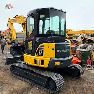 รถขุดมือสองคุณภาพสูง ปี 2018 ยี่ห้อโคมัตสึ รุ่น 55MR เครื่องยนต์ยอดนิยม ราคาถูก ใช้งานง่าย ขาย - Product Image 1