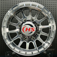 Jantes forgées tout-terrain polies et usinées 8x180 8x165.1 8x170 pour pick-up GMC Sierra Silverado 2500/3500 HD RAM Ford F-250 F-350