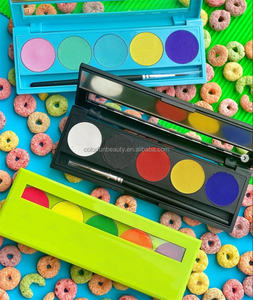 <span class=keywords><strong>Palette</strong></span> de maquillage fluorescente végétalienne pour les yeux, sous forme d'eye-liner UV néon, ligne colorée, marque privée - Product Image 1