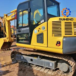 รถขุดขนาดเล็ก โคมัตสึ PC60-8a สภาพดี 6 ตัน เครื่องจักรก่อสร้างมือสอง รุ่น PC60-7 และ PC60-8a - Product Image 1