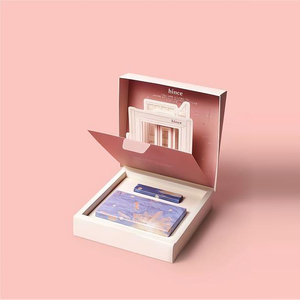 Scatola di Imballaggio di Lusso Riutilizzabile Personalizzata per Cosmetici con Coperchio a Ribalta, <span class=keywords><strong>Confezione</strong></span> <span class=keywords><strong>Regalo</strong></span> per Compleanni e Matrimoni - Product Image 6