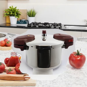 <span class=keywords><strong>Olla</strong></span> a presión <span class=keywords><strong>de</strong></span> <span class=keywords><strong>acero</strong></span> <span class=keywords><strong>inoxidable</strong></span> 304 con bloqueo <span class=keywords><strong>de</strong></span> seguridad <span class=keywords><strong>de</strong></span> cocción rápida Uso a prueba <span class=keywords><strong>de</strong></span> herrumbre Fácil <span class=keywords><strong>de</strong></span> limpiar - Product Image 2