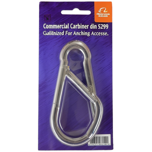 Commercial Carabiner Din 5299 Galvanized <b>For</b> Anchoring Accessories - Product Image 2