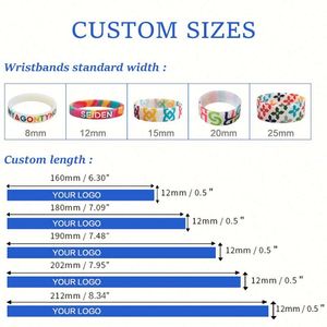 Pulseras de Silicona con Logotipo Personalizado, Pulseras de Goma, Compre Pulseras de Silicona, Pulsera de Silicona Económica para Regalo Promocional - Product Image 4