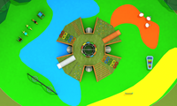 Équipement de terrain de jeu extérieur personnalisé pour la maternelle, toboggan métallique pour enfants, idéal pour les terrains de jeux de garderies