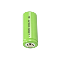 Batterie rechargeable NiMH SC 1,2 V à décharge rapide pour outils électriques, aspirateurs, jouets – Personnalisation OEM disponible