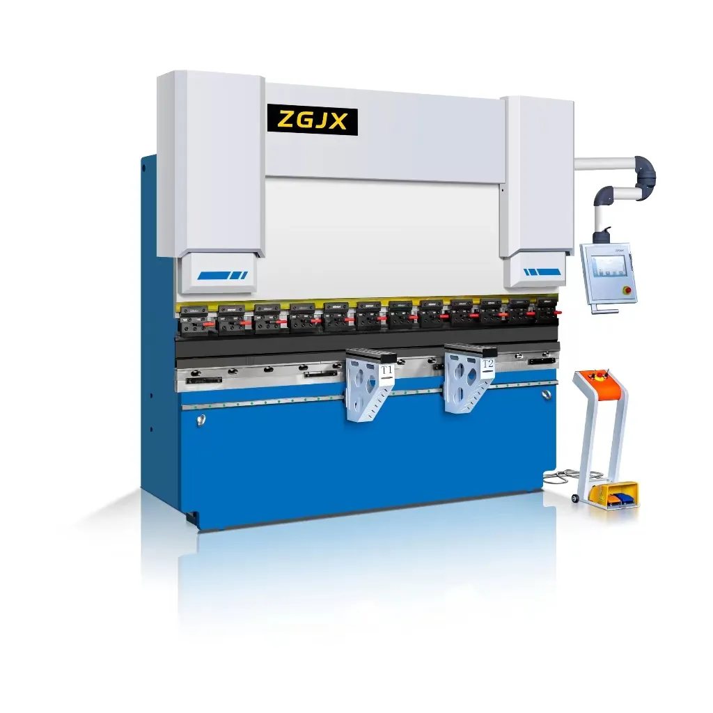 Tp10sコントローラー付き125t3200mmHydraulic Press Brakes Cnc Press Brake Machine 3 Axis Y X V