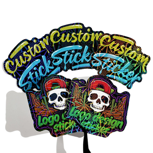 Custom UV Resistant Weatherproof Permanent Oil-based Adhesive Durable <strong>PVC</strong> Vinyl <strong>Sticker</strong> Printing Die Cut Logo Custom <strong>Stickers</strong> - Product Image 5
