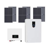 8Kw 10Kw 15Kw 20Kw onduleur triphasé 500W panneau solaire système d'énergie solaire hors réseau