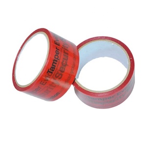 Red VOID <b>Security</b> <b>Tape</b> Tamper Evident Void Sealing <b>Tape</b> <b>Security</b> Total Transfer Adhesive Anti Theft <b>Security</b> <b>Tape</b> - Product Image 2