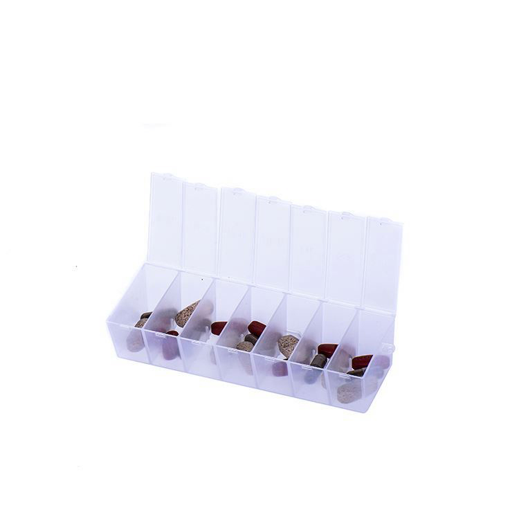 Личные этикетки RTCO, съемный органайзер для таблеток на 7 дней, коробка для таблеток на неделю из Китая