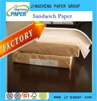 M.G. Papier sandwich spécialisé 20GSM 245*345 papier de soie blanc à revêtement double face
