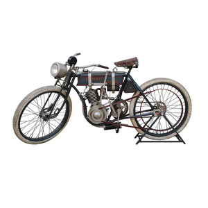 Decoración de modelo de bicicleta, 1912 V-Twin Board Track Racer Model - Product Image 4