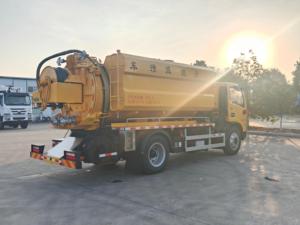 Premium Dongfeng 12m3 Sewer Jet Vacuum Truck Remote Radio Control Custom Export Sewage Disposal Vehicle - Product Image 4