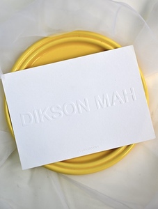 Bán buôn phổ biến biểu tượng tùy chỉnh sang trọng Cotton kết cấu giấy đầy đủ màu sắc thiệp chúc mừng Thẻ quà tặng lá vàng kinh doanh Cảm ơn bạn thẻ - Product Image 4