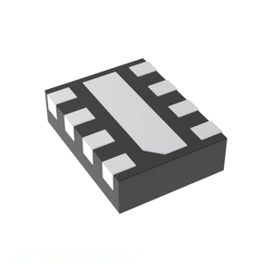 Composants électroniques originaux AP7348D-1218RS4-7 Ensemble de 8 circuits intégrés XFDFN à contacts apparents REG LINEAR 1.2V/1.8V 8DFN Gestion de l'alimentation (PMIC) - Product Image 1