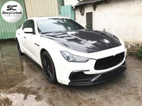 Capot moteur en fibre de carbone Ghibli pour Maserati Ghibli S Q4 berline 4 portes 2014-2020