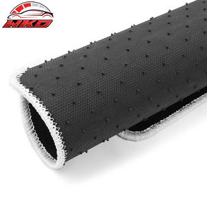 พรมปูพื้นสำหรับรถยนต์เทสล่า รุ่น 3 ปี 17-23 สีดำ แบบกำมะหยี่ พร้อมขอบสีขาว - Product Image 3