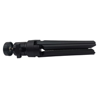 Mini support de caméra vidéo ABS de table Compact et Portable, pliable, trépied de bureau pour projecteur de téléphone Portable