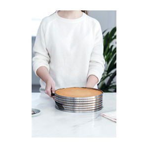 Set di utensili per torte con stampo ad anello e spatola per cuocere e servire - Product Image 2