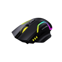 Souris de jeu ergonomique 3D sans fil filaire USB mini RGB 2.4G étanche OEM M01 pour PC portable