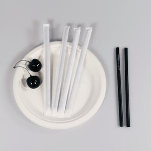 Individual Packing <b>Reusable</b> Drinking <b>Straws</b> 6mm to 12mm Disposable Bar Accessories for Cocktail Party Beverage Use - Product Image 1