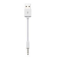 Câble adaptateur de transfert audio USB vers 3.5mm Jack 3.5mm vers USB 2.0 Cordon de chargeur de synchronisation de données pour iPod Shuffle 3rd 4th 5th