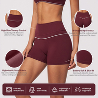 Shorts de compression respirants à séchage rapide pour le sport, effet push-up, pour le yoga et la gym