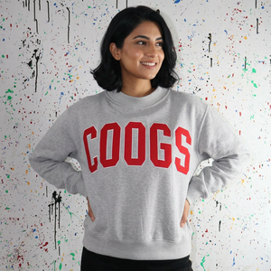 Sweat à capuche pour homme COOGS, 100% coton, couleur personnalisée, style vintage, fermeture éclair, respirant, séchage rapide, pour l'hiver - Product Image 1
