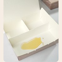 Contenitore per Pranzo in Carta Usa e Getta con Logo Personalizzato, Grado Alimentare, Antigrasso e Antiperdita, per Ristoranti