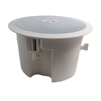 Haut-parleurs de plafond SIP KNTECH 15W, système de sonorisation IP pour réseau de télécommunications VoIP, alimentation PoE RJ45, en plastique ABS