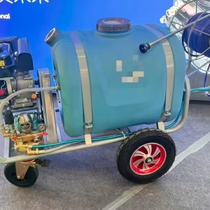 Pulvérisateur motorisé à essence portable de type chariot 160L avec enrouleur de tuyau automatique pour usage agricole et de jardin - Product Image 3