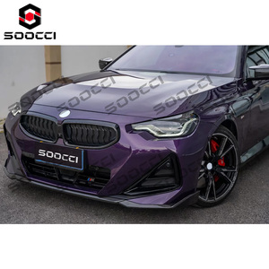 M240i G42 Body Kit Dry Carbon MP Style accessori per auto per <span class=keywords><strong>BMW</strong></span> serie <span class=keywords><strong>2</strong></span> G42 M225i M240i <span class=keywords><strong>M</strong></span> diffusore gonna laterale con labbro anteriore sportivo - Product Image 4