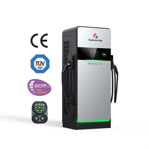 EV สถานีชาร์จรถยนต์พลังงานแสงอาทิตย์150kw 1000V ระดับ3 DC 2ปืนพลังงานแสงอาทิตย์ - Product Image 2