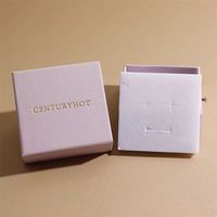 Boîtes à bijoux en carton YZ en gros avec tiroir de rangement pour colliers et bagues, doublure en éponge, emballage en papier pour cadeau
