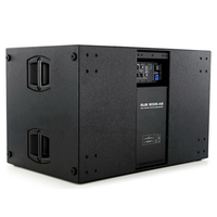 SUB 8006-AS Caisson de basses actif double de 18 pouces pour systèmes audio DJ
