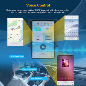 Radio para Auto con Pantalla CarPlay y Android Auto, Sistema Multimedia de 13.6 Pulgadas, Estéreo para Auto para FORD MONDEO Fusion MK5 2013- con Aire Acondicionado Manual - Product Image 5