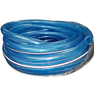 Tuyau d'arrosage renforcé en nylon 1 pouce 50 mètres, tuyau d'eau en PVC flexible pour l'irrigation extérieure et l'aménagement paysager - Product Image 1