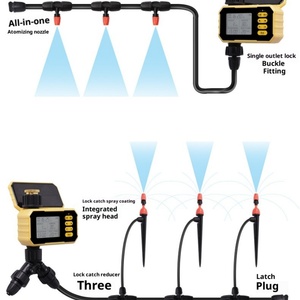 Household Garden Lazy Micro-spray Solar <b>Timer</b> Automatic Single Zone Irrigation Watering Device Intelligent Drip Control China - Product Image 1