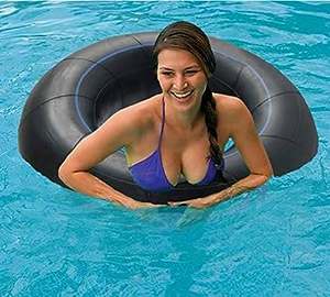 Bouée de piscine gonflable en caoutchouc pour la sécurité en rivière et les activités aquatiques ludiques, modèle Truck Tube - Product Image 4