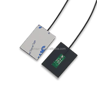 Antena NFC modul frekuensi Radio RFID 13.56Mhz jarak jauh mesin POS bawaan pembayaran seluler kabel U.FL 12cm