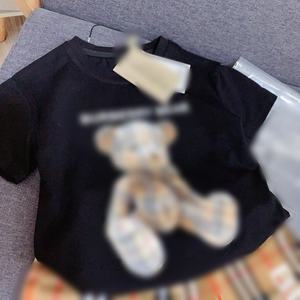 Venta al por mayor de verano con el patrón del oso Impreso Hermana y Hermano Niñas Boutique Camiseta de manga corta Pantalones cortos <span class=keywords><strong>Deportes</strong></span> de ocio - Product Image 6